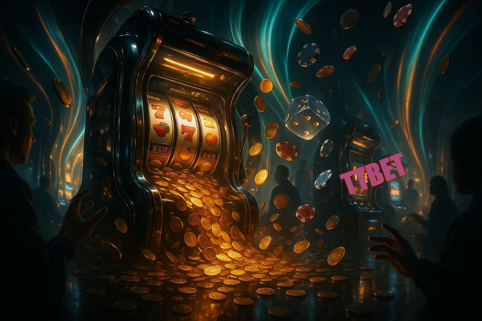 Diversos jogos de caça-níqueis
